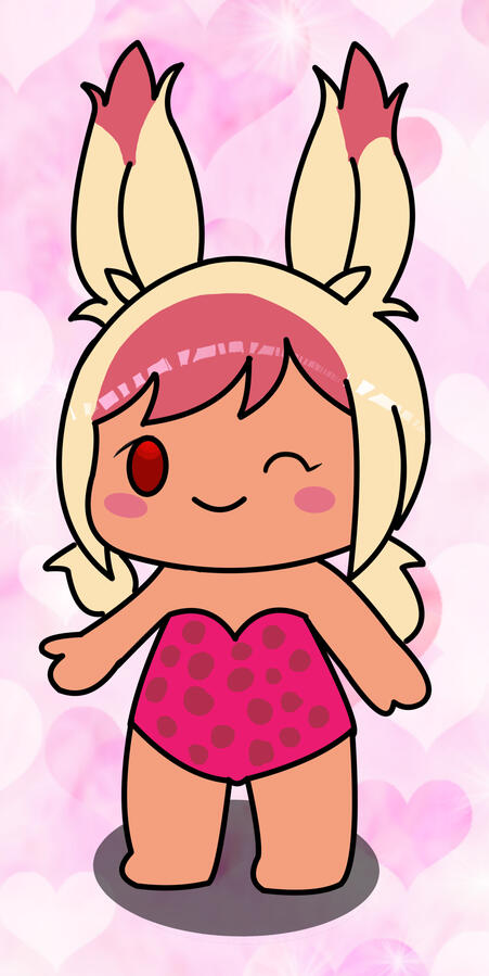 Chibi Lab in simple style.